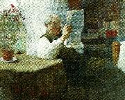 bruno liljefors portratt av anders liljefors, konstnarens fader painting